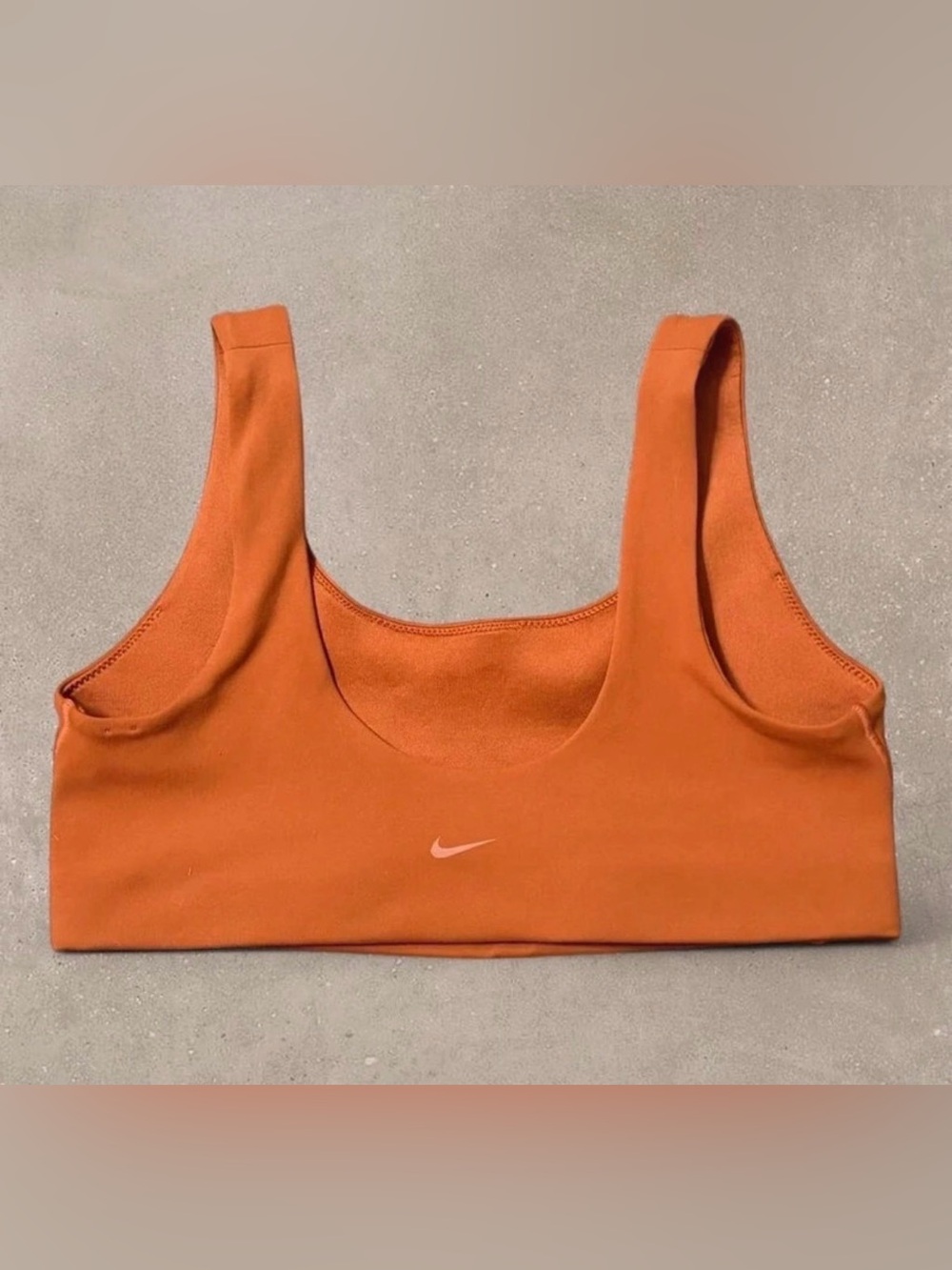 NWOT Nike Alate Dri-Fit Unlined Light Support Sports Bra / Bralette Copper